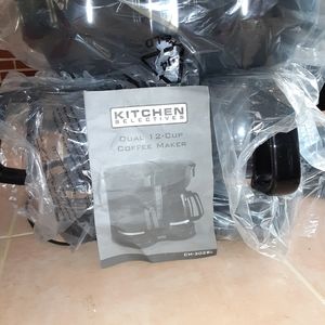 Daul 12 cup coffee maker